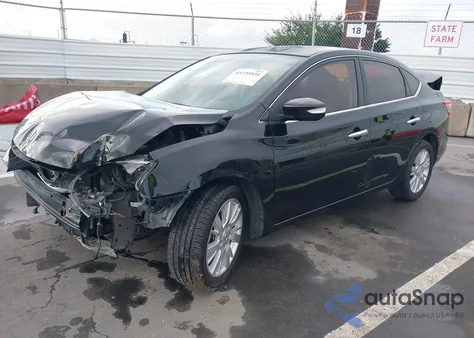 2014 Nissan Sentra Sl z USA, uszkodzony, nr VIN 3N1AB7AP2EY225622